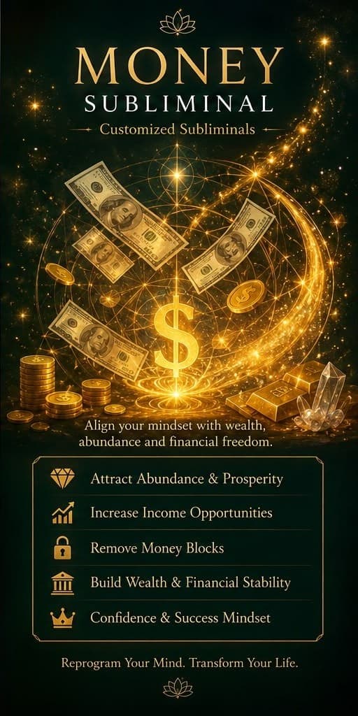 Career · Wealth subliminal poster